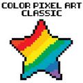 Farge Pixel Kunst Klassisk